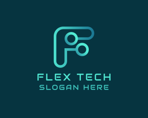 Tech Electronic Circuit logo design