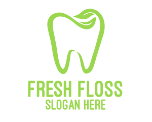 Floss - Organic Medical Dentistry logo design