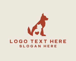 Cat - Dog Cat Pet Veterinary logo design