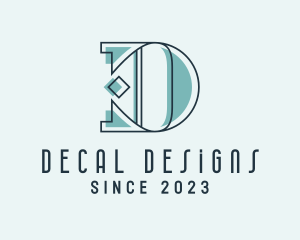 Elegant Letter D logo design