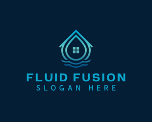 Home Water Cleaning logo design