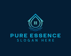 Home Water Cleaning logo design