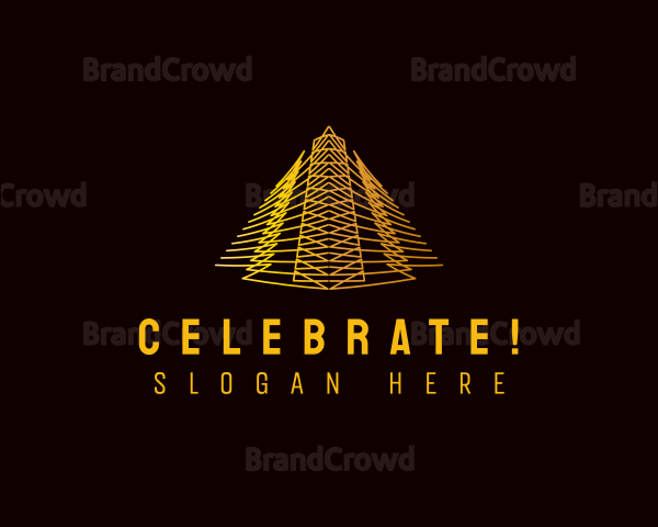 Premium Pyramid Corporate Logo