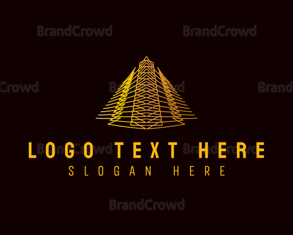 Premium Pyramid Corporate Logo