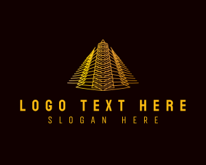 Luxe - Premium Pyramid Corporate logo design