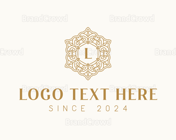 Golden Victorian Elegant Logo