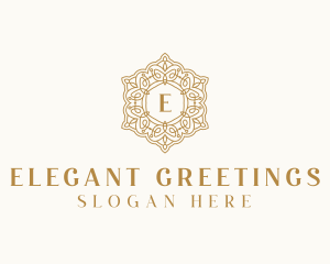 Golden Victorian Elegant logo design