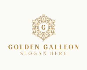 Golden Victorian Elegant logo design