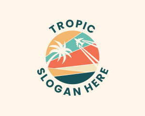 Summer Trip Getaway logo design