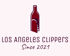 Liquor - Maroon Cellar Door logo design