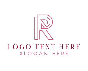 Letter R - Business Finance Letter R logo design