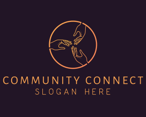 Community Hand Care logo design