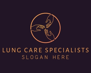 Community Hand Care logo design