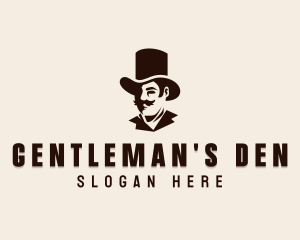 Fashion Grooming Gentleman logo design