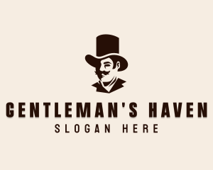 Fashion Grooming Gentleman logo design