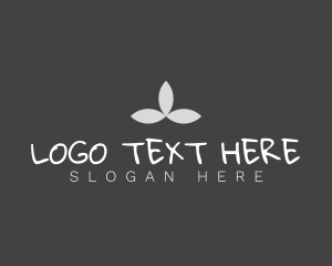 Cafe - Minimalist Clover Leaf logo design