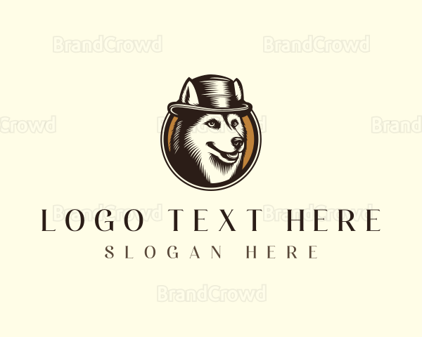 Happy Dog Fedora Logo