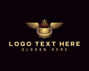 Sedan - Premium Automotive Wings logo design