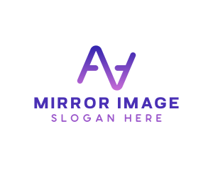 Reflection - Digital Tech Advertising logo design