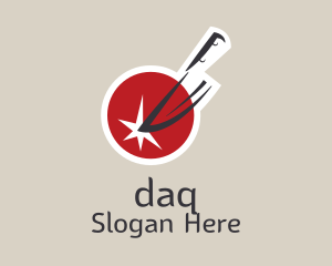 Dagger Knife Kitchen Logo