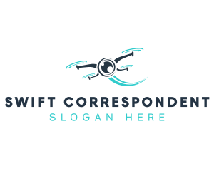 Camera Drone Videographer logo design