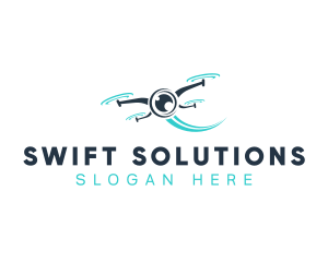 Swift - Camera Drone Videographer logo design