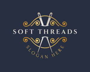 Thread Needle Tailoring logo design