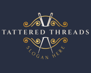 Thread Needle Tailoring logo design