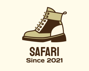 Sneaker - Trail Outdoor Boots logo design