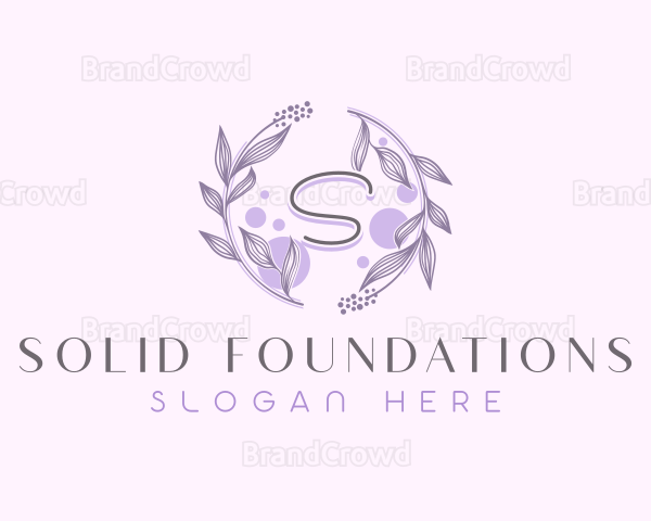 Luxury Floral Ornament Logo