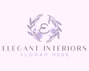 Luxury Floral Ornament logo design