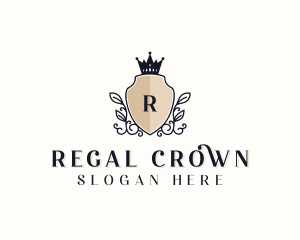 Crown Royalty Monarch logo design