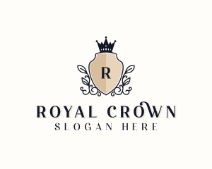 Crown Royalty Monarch logo design