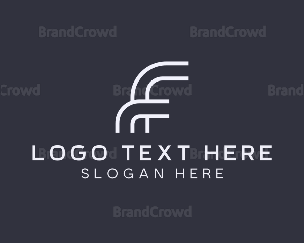 Professional Brand Letter F Logo