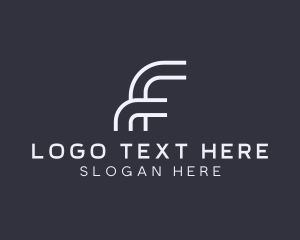 Company - Professional Brand Letter F logo design