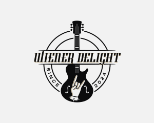 Guitar Rockstar Music Logo