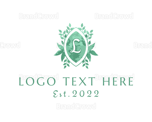 Gardening Flower Plants Logo