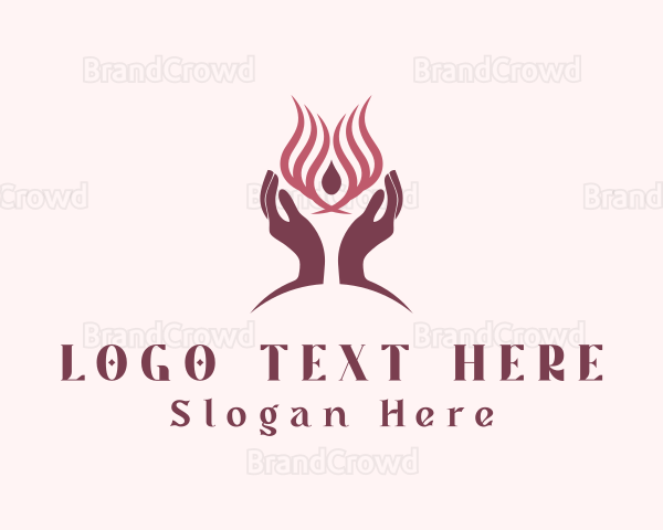 Relaxing Hand Massage Logo