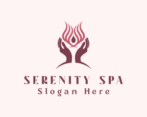 Relaxing - Relaxing Hand Massage logo design