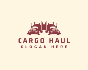 Cargo Truck Delivery logo design