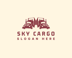 Cargo Truck Delivery logo design