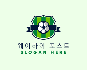 Soccer Sport League  logo design