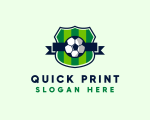 Soccer Sport League  logo design