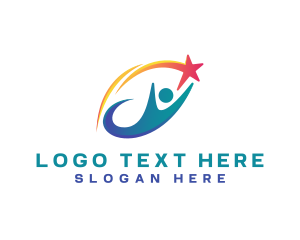 Lead - Leader Star Management logo design