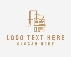 Modern House Architecture Logo