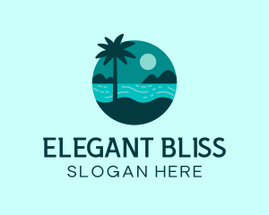 Holiday Getaway - Summer Beach Holiday logo design