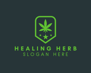 Marijuana Star Cannabis logo design