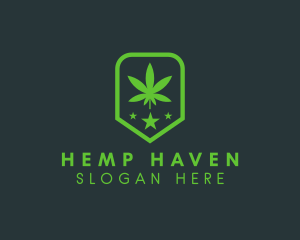 Marijuana Star Cannabis logo design