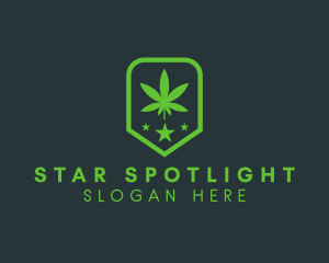 Marijuana Star Cannabis logo design