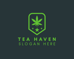 Marijuana Star Cannabis logo design